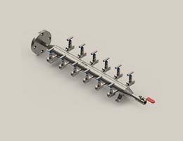 12 Way Instrumentation Air Header