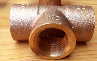 Cupro Nickel 70/30 ASTM B171 ANSI B16.11 Tee