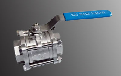 Stainless Steel Three Piece Ball Valve